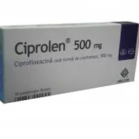 Ciprolen 500mg, 10 comprimate, AC Helcor