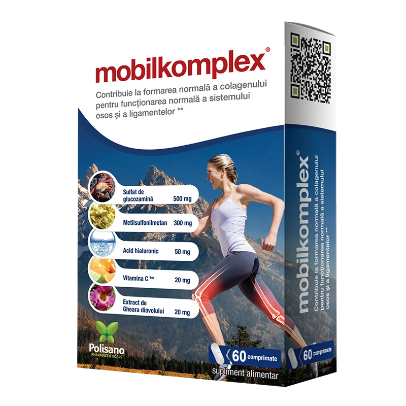 Mobilkomplex, 60 comprimate, Polisano