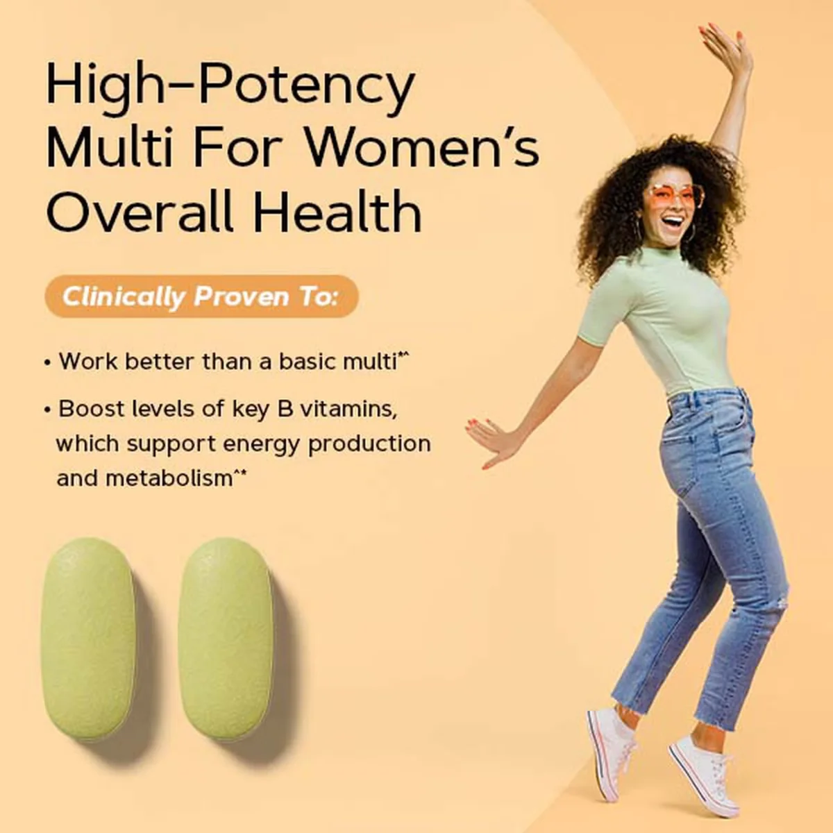 Multivitamine pentru femei Energie si Metabolism Women's Ultra Mega®, 180 tablete, GNC