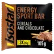 Baton High Energy cu aroma de ciocolata, 3 x 35g, Isostar
