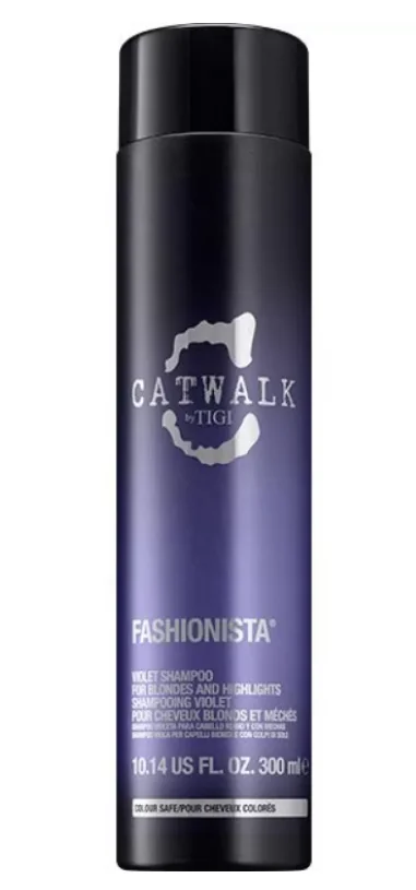 Sampon pentru par gri si blond Catwalk Fashionista Violet, 300ml, Tigi