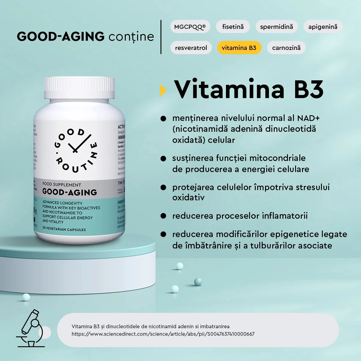 Good-Aging Good Routine, 30 capsule, Secom