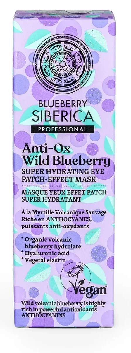 Masca super hidratanta cu efect de plasturi pentru ochi Anti-OX, 30ml, Natura Siberica