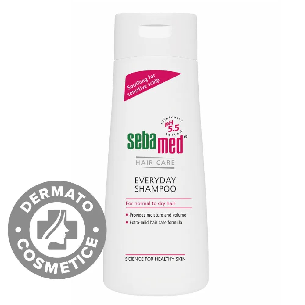 Sampon dermatologic hidratant pentru utilizare zilnica, 200ml, Sebamed