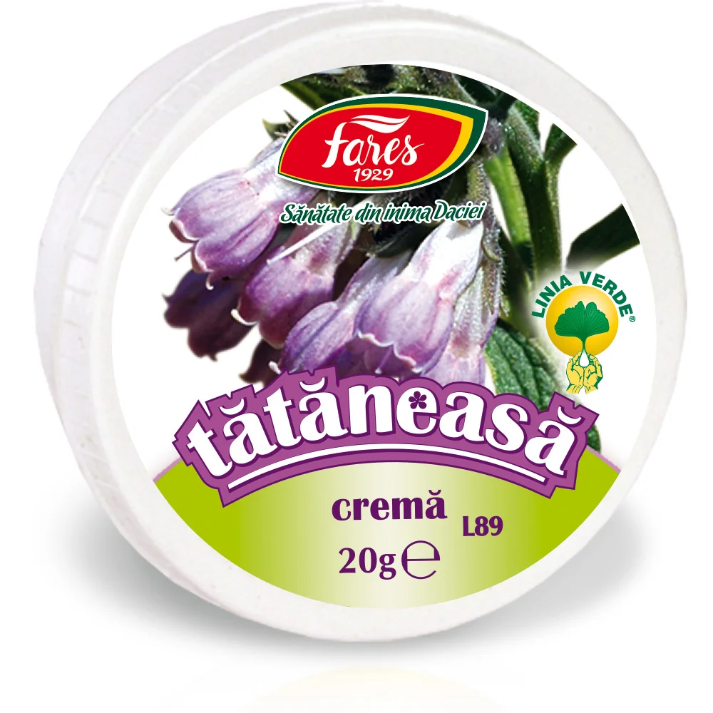 Crema de tataneasa L89, 20g, Fares