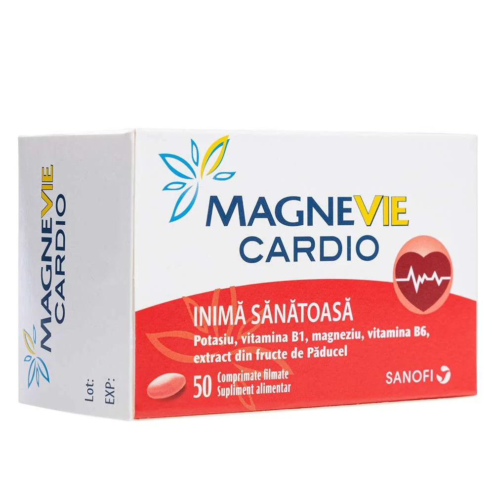 MagneVie Cardio, 50 comprimate, Sanofi