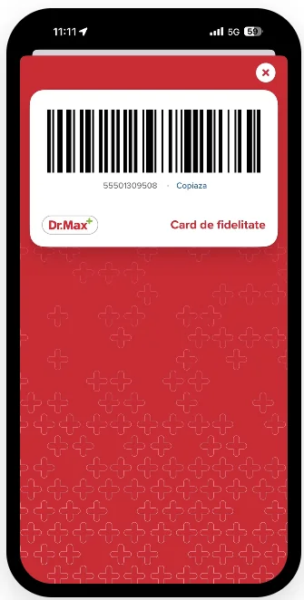 Screenshot aplicatie Dr. Max Screenshot aplicatie Dr. Max