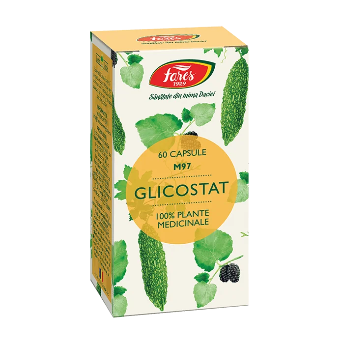 Glicostat,  60 capsule, Fares