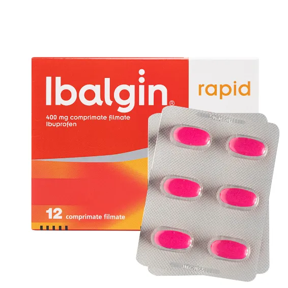 Ibalgin Rapid 400mg, 12 comprimate, Sanofi 