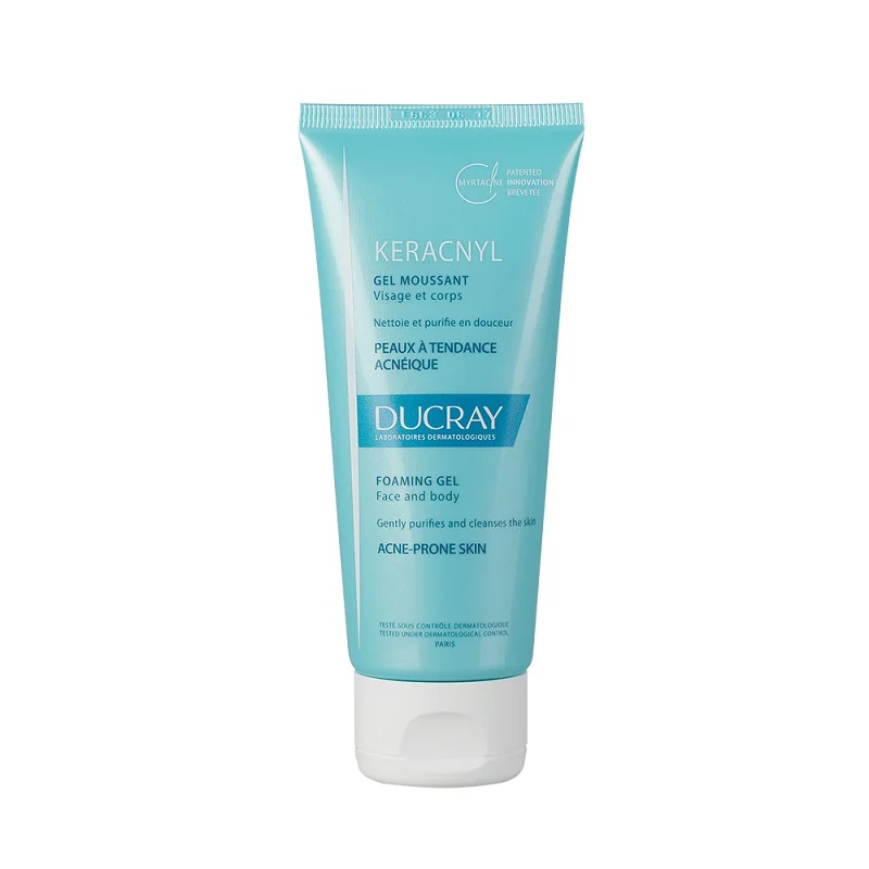 Gel Keracnyl pentru fata si corp, 100ml, Ducray
