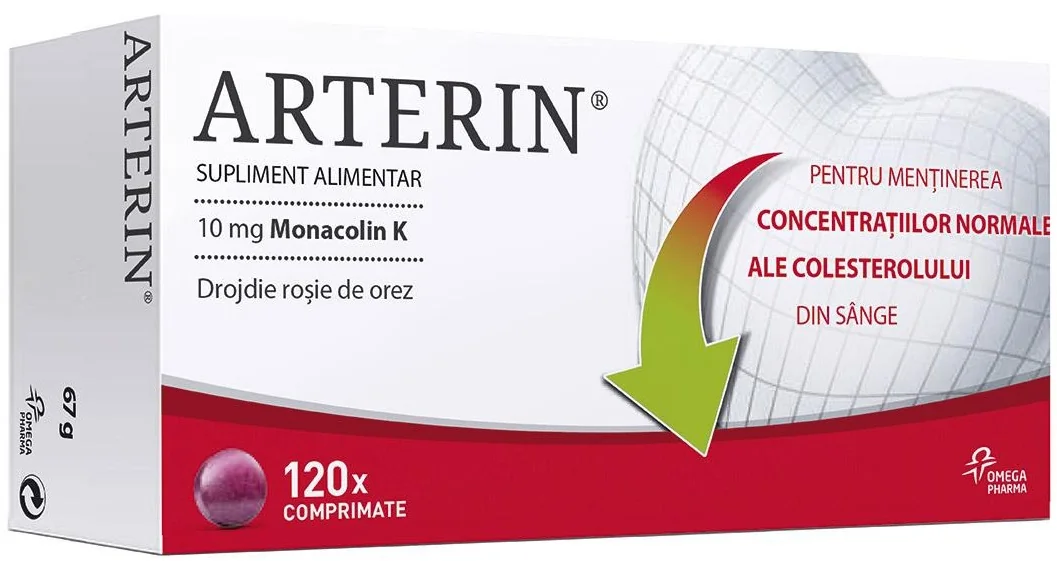 Arterin, 120 comprimate, Perrigo