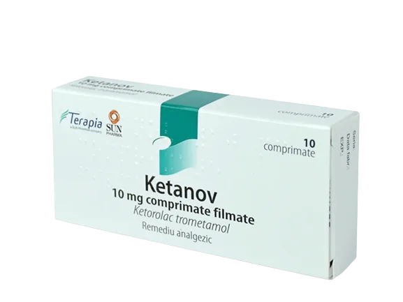 Ketanov 10mg, 20 comprimate, Terapia