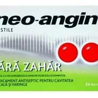 Neo-Angin fara zahar, 24 pastile, Divapharma