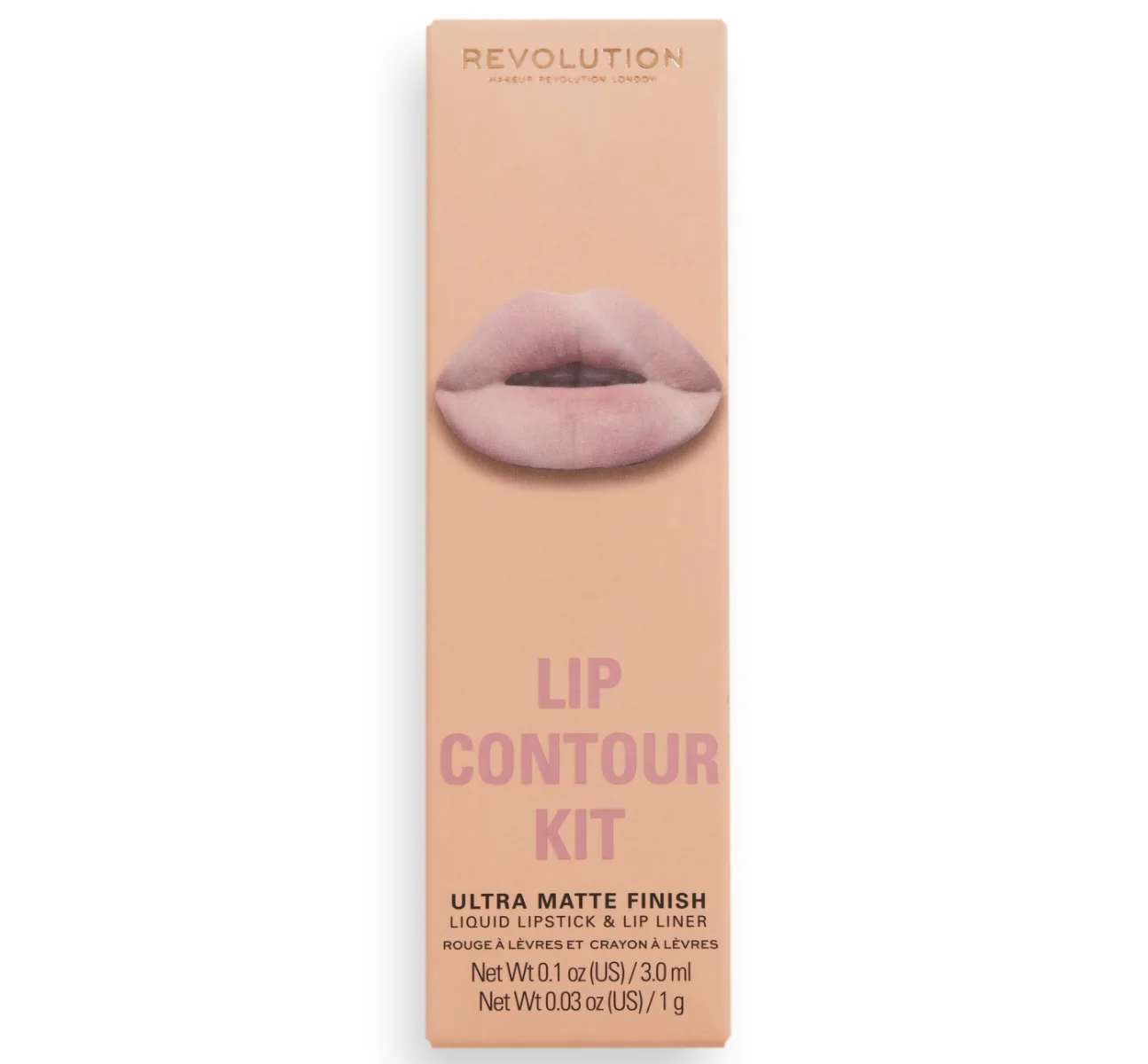 Kit pentru conturarea buzelor Stunner, 1 bucata, Makeup Revolution