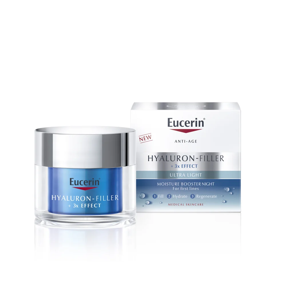 Booster hidratant de noapte Hyaluron-Filler, 30ml, Eucerin