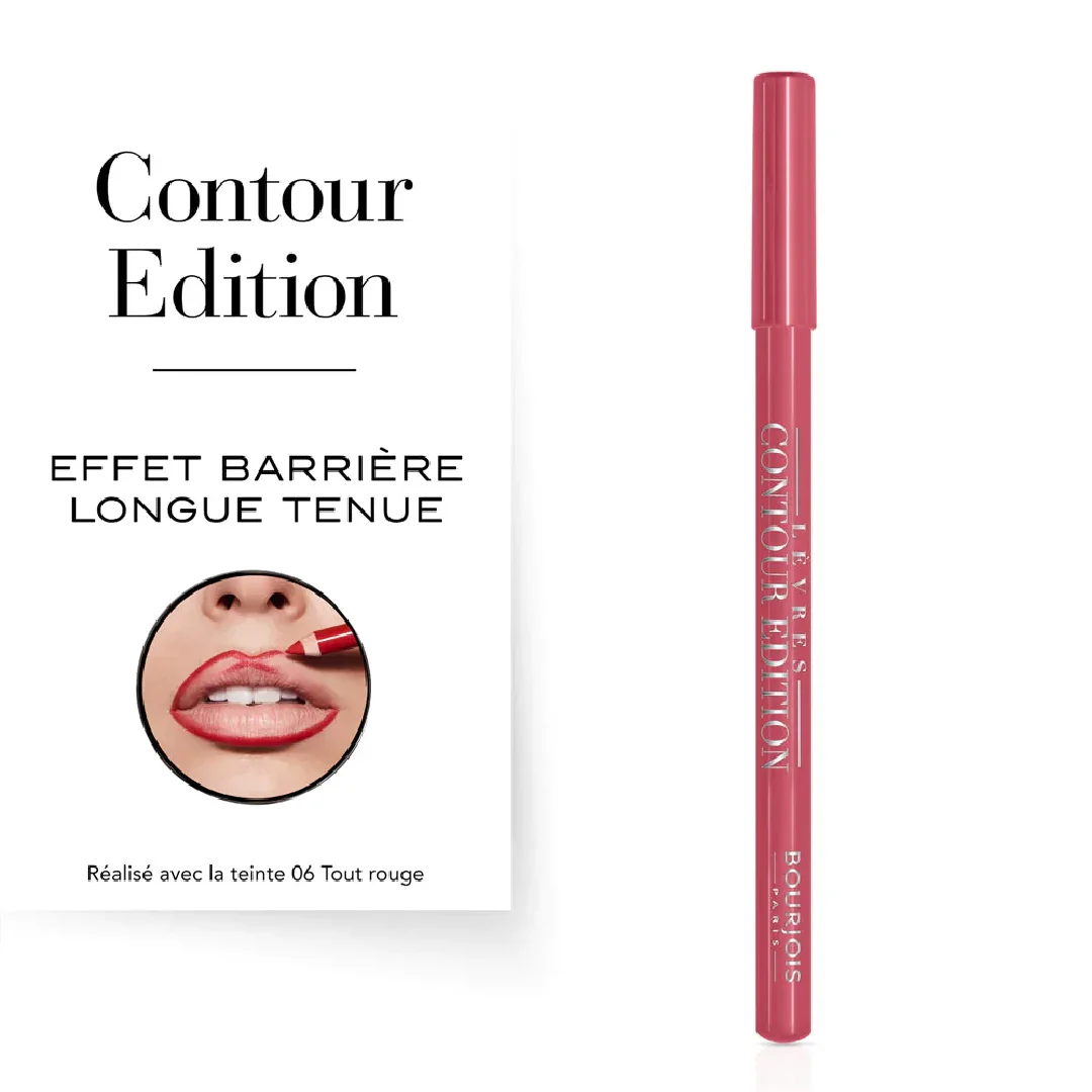 Creion de buze Contour Edition 02 Coton Candy, 1,14g, Bourjois