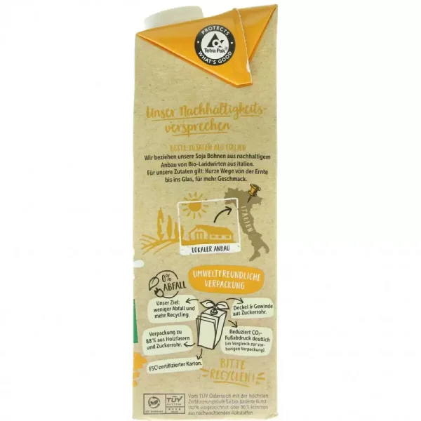Bautura ecologica din soia fara gluten si fara lactoza, 1l, Allos