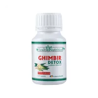 Ghimbir detox natural, 120 capsule, Health Nutrition