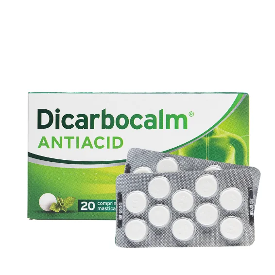 Dicarbocalm Antiacid, 20 comprimate, Sanofi