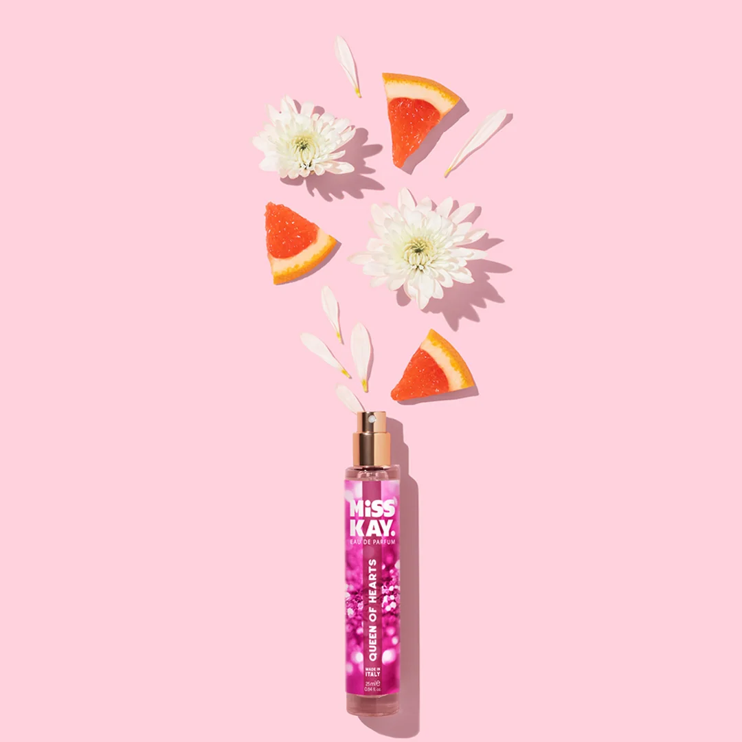Apa de parfum pentru femei Queen of hearts, 25ml, Miss Kay