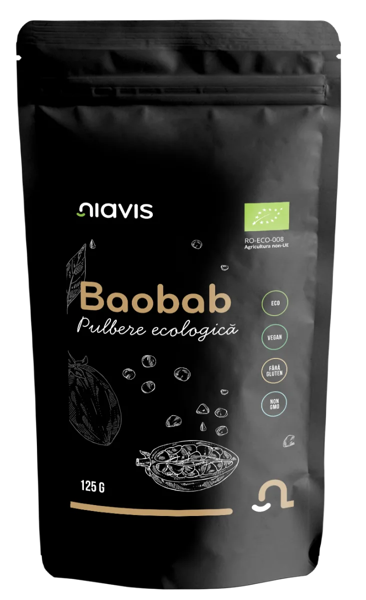 Pulbere ecologica Baobab, 125g, Niavis