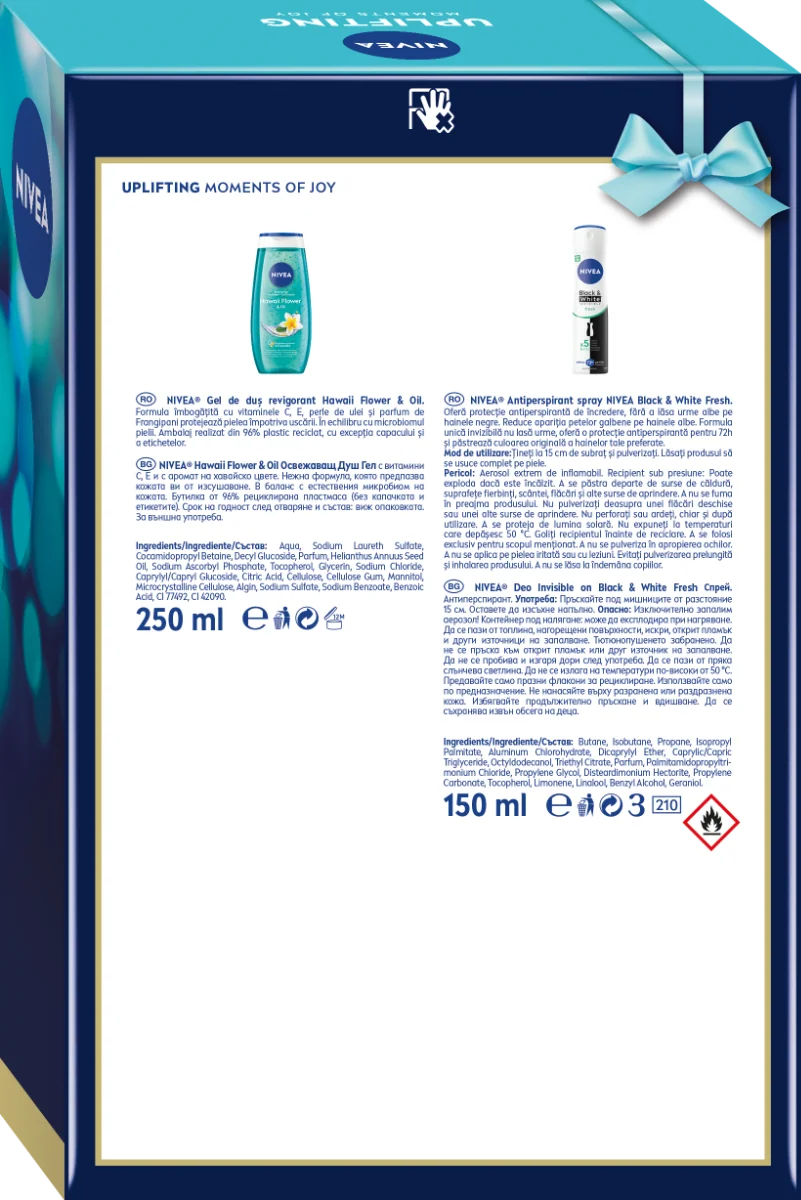 Set Cadou Uplifting, 1 bucata, Nivea