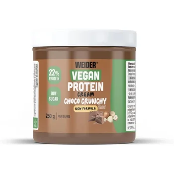 Crema proteica vegana choco crunchy Whey Protein Cream, 250g, Weider