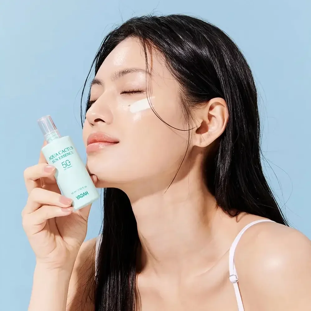 Esenta solara hidratanta cu extract de cactus SPF50+, 60ml, Yadah