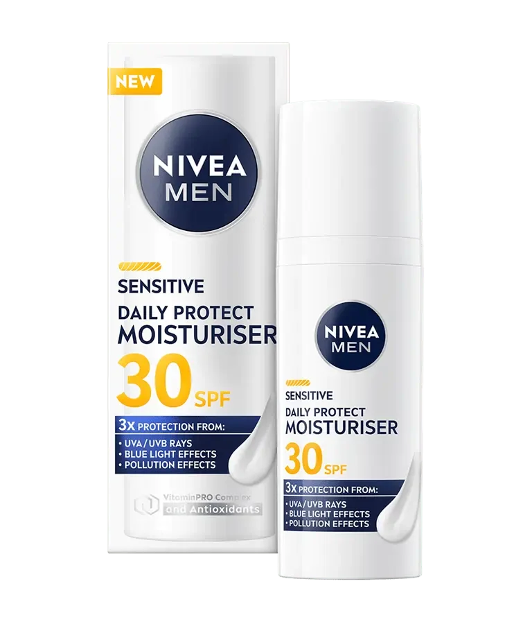 Crema de fata Men Sensitive SPF30, 30ml, Nivea