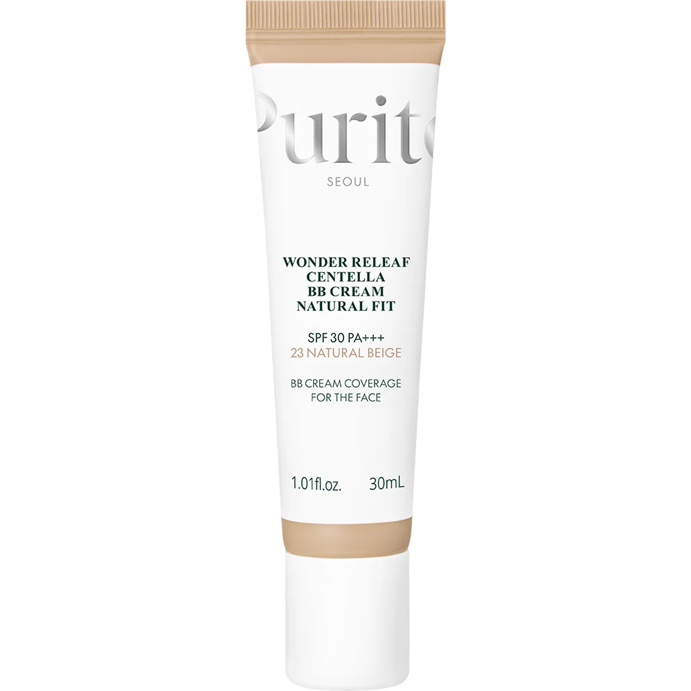 BB Cream cu SPF30 PA+++ Wonder Releaf Centella 23 Natural Beige, 30ml, Purito