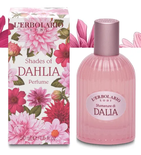 L'Erbolario Apa de parfum Shades of Dahlia, 50ml
