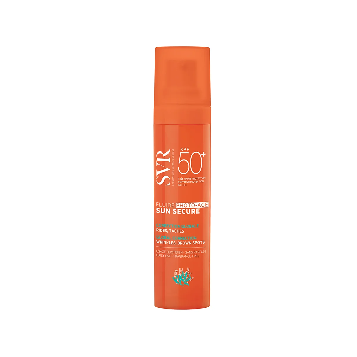 Crema cu textura fluida pentru protectie solara SPF50+ Sun Secure Photo-Age, 40ml, SVR
