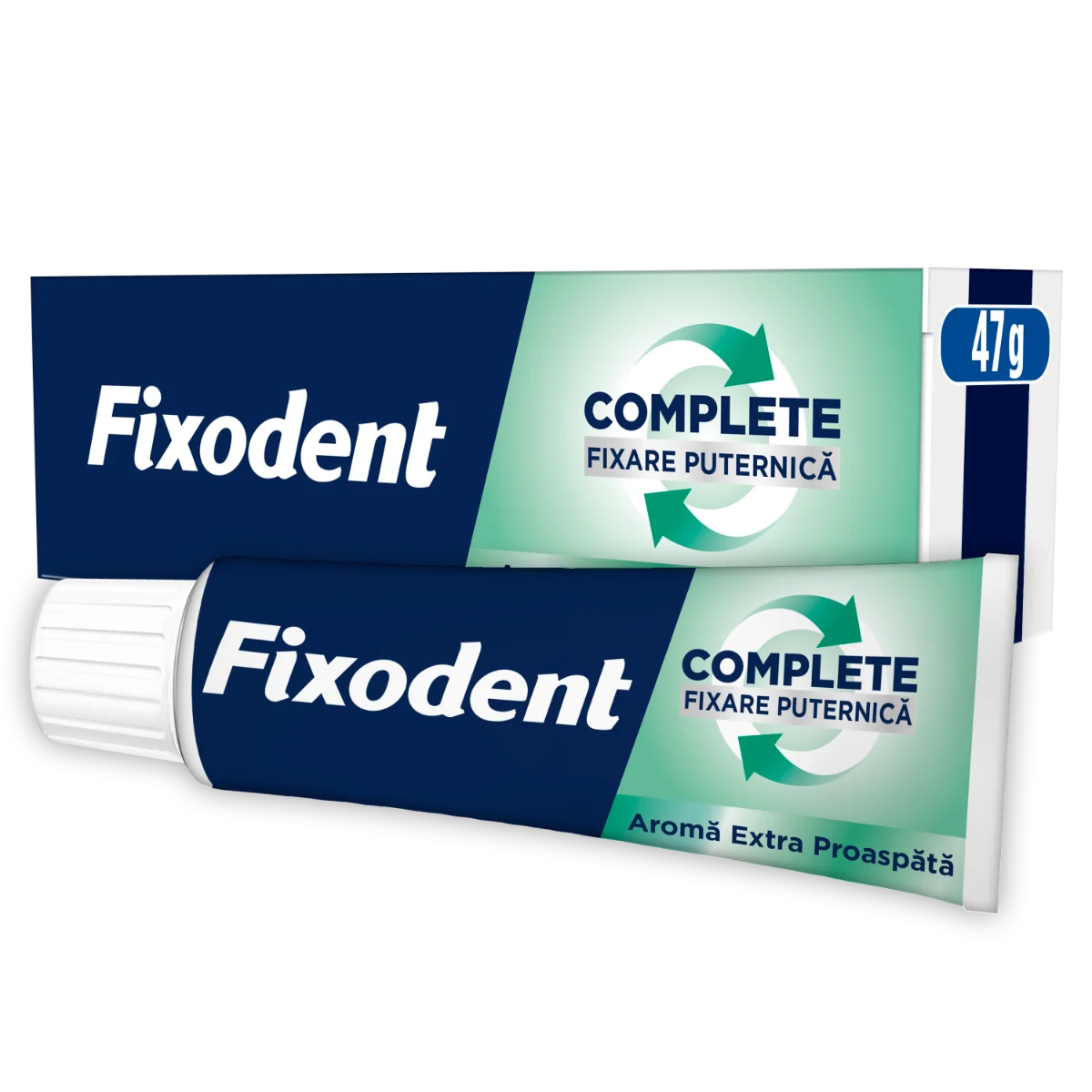 Crema adeziva pentru proteza dentara Complete Fresh, 47g, Fixodent