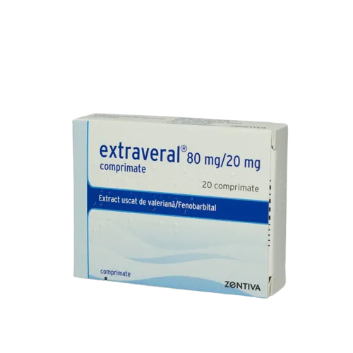 Extraveral 80mg/20mg, 20 comprimate, Zentiva