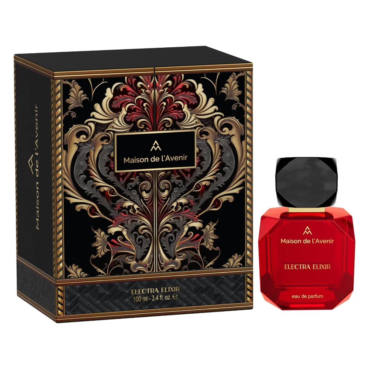Apa de parfum Electra Elixir Collection Unisex, 100ml, Maison de l'Avenir