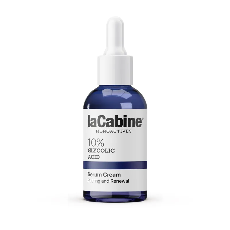 Ser-crema 10% Acid Glycolic Monoactives, 30ml, La Cabine 