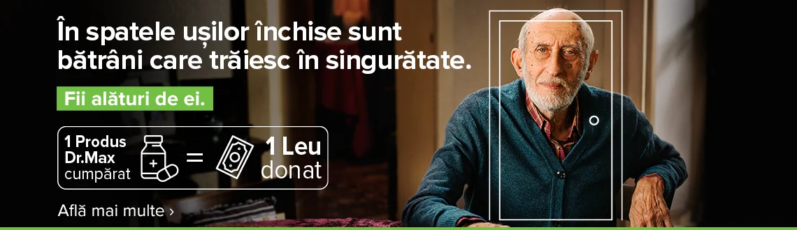 Alaturi de varstnici: Dr. Max sprijina misiunea Asociatiei Niciodata Singur