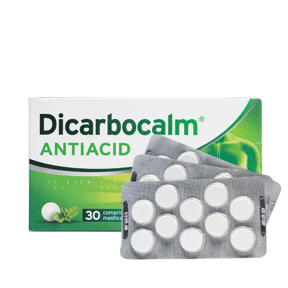Dicarbocalm Antiacid, 30 comprimate, Sanofi 