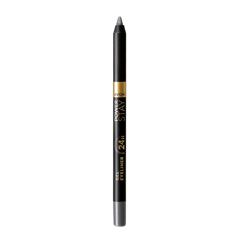 Creion gel pentru contur ochi Power Stay 24h Steel, 1.2g, Avon