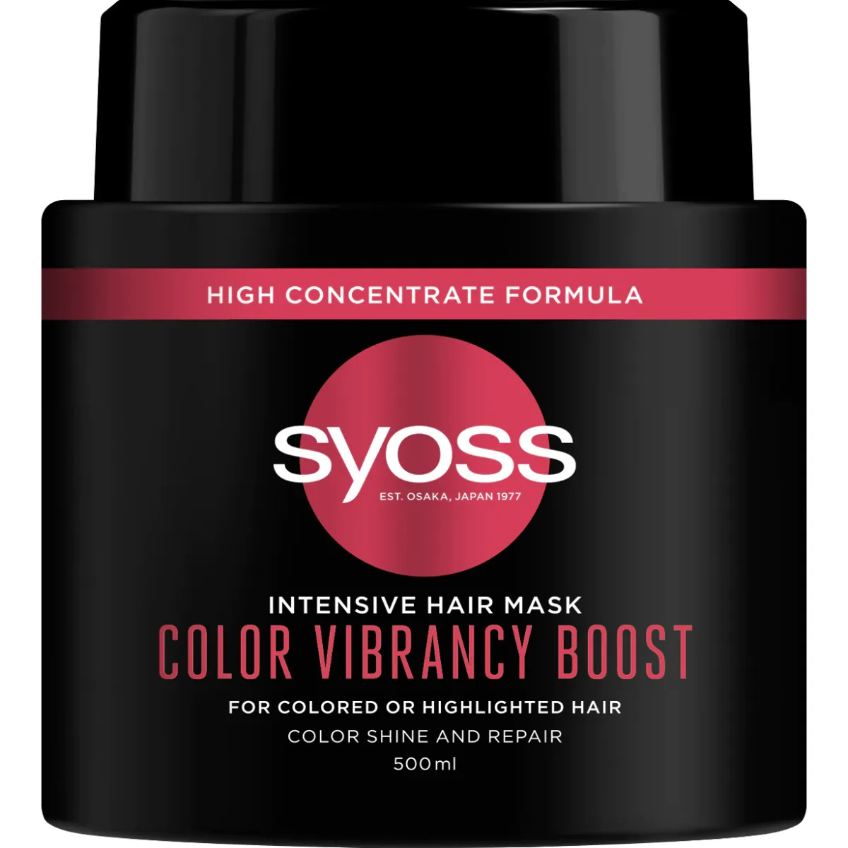 Tratament masca pentru par vopsit Intensive Color Vibrancy Boost, 500ml, Syoss