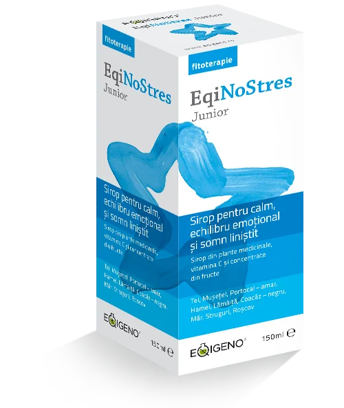 Sirop EqiNoStres Junior, 150 ml, Eqigeno