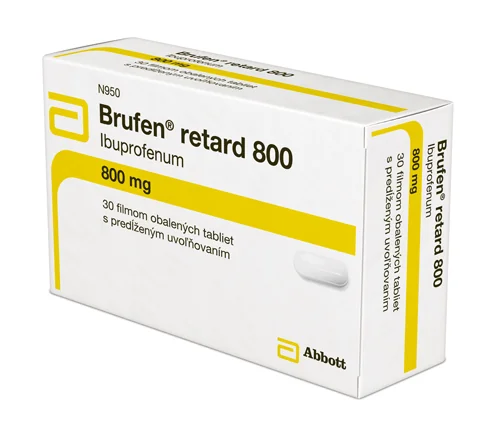 Brufen Retard 800mg, 30 comprimate filmate, Abbott