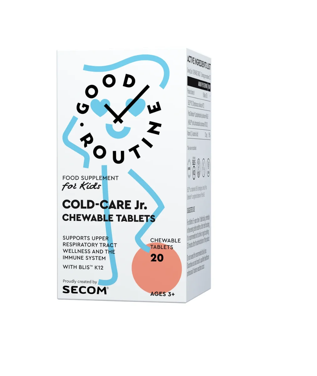 Cold-Care Jr Good Routine, 20 tablete, Secom