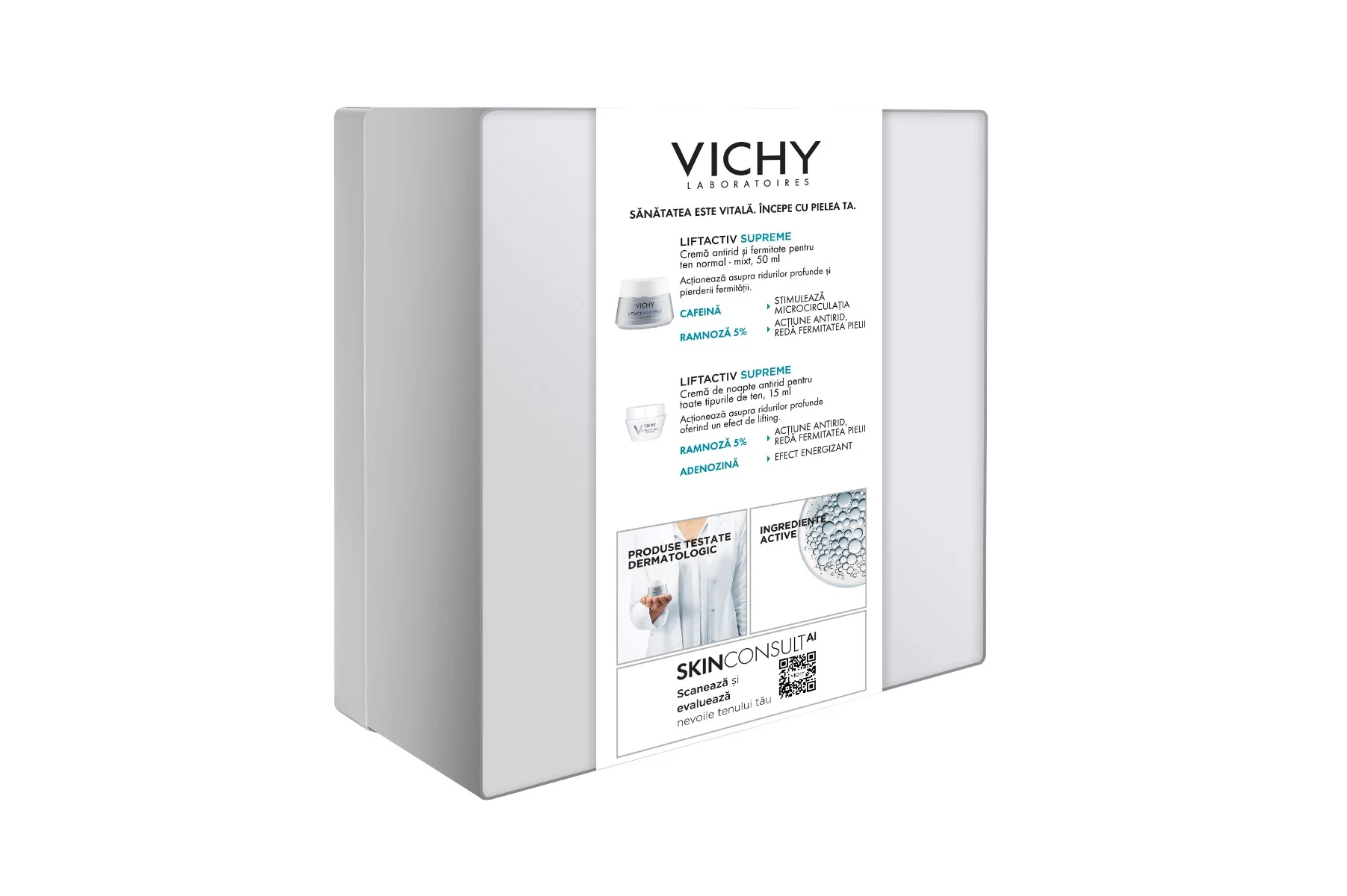 Pachet XMAS21 Liftactiv Supreme ten normal/mixt, Vichy