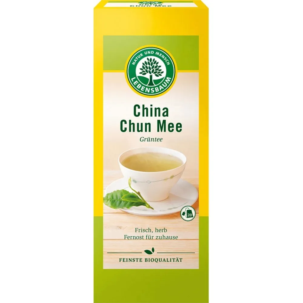 Ceai verde China Chun Mee, 30g, Lebensbaum