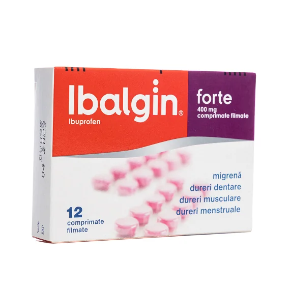 Ibalgin Forte 400mg, 12 comprimate, Sanofi