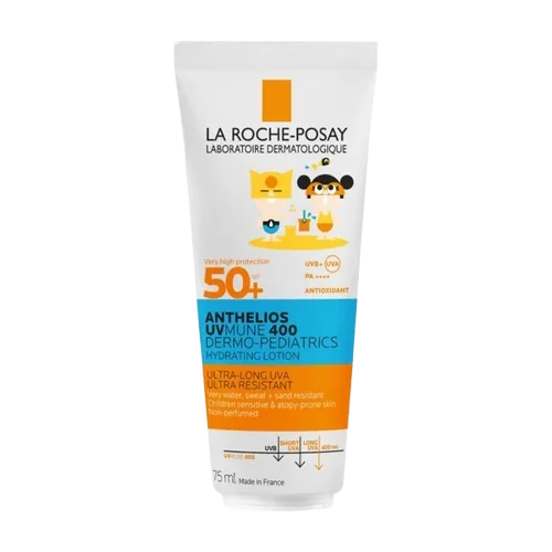 Lapte hidratant cu protectie solara pielea copiilor SPF50+ Anthelios UVMUNE 400, 75ml, La Roche-Posay