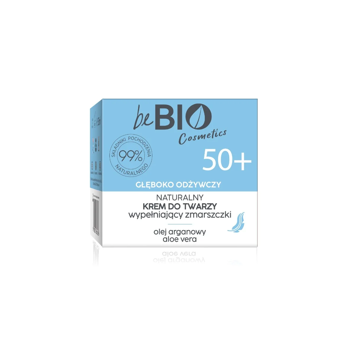 Crema de zi si de noapte hranitoare cu SPF50+, 50ml, BeBio 