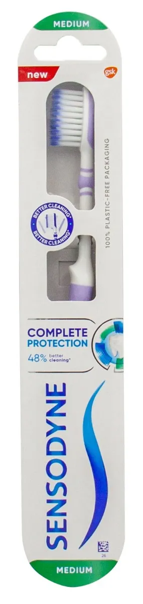 Periuta de dinti Complete Protection Medium, Sensodyne 