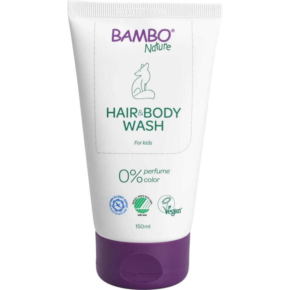 Gel pentru spalare corp si par 2in1 pentru copii, 150ml, Bambo Nature